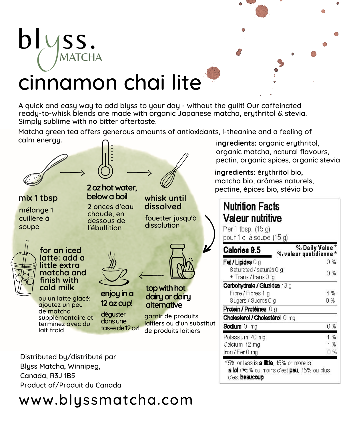 Cinnamon Chai Lite