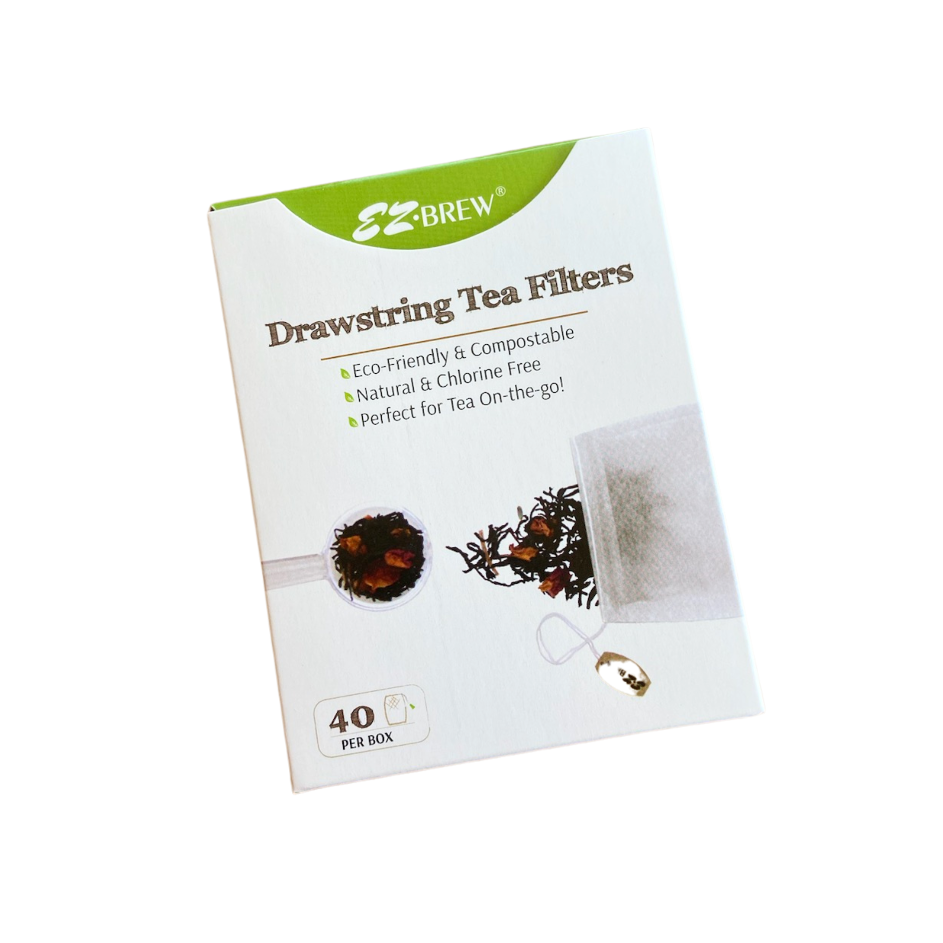 EZ-Brew Drawstring Tea Filters