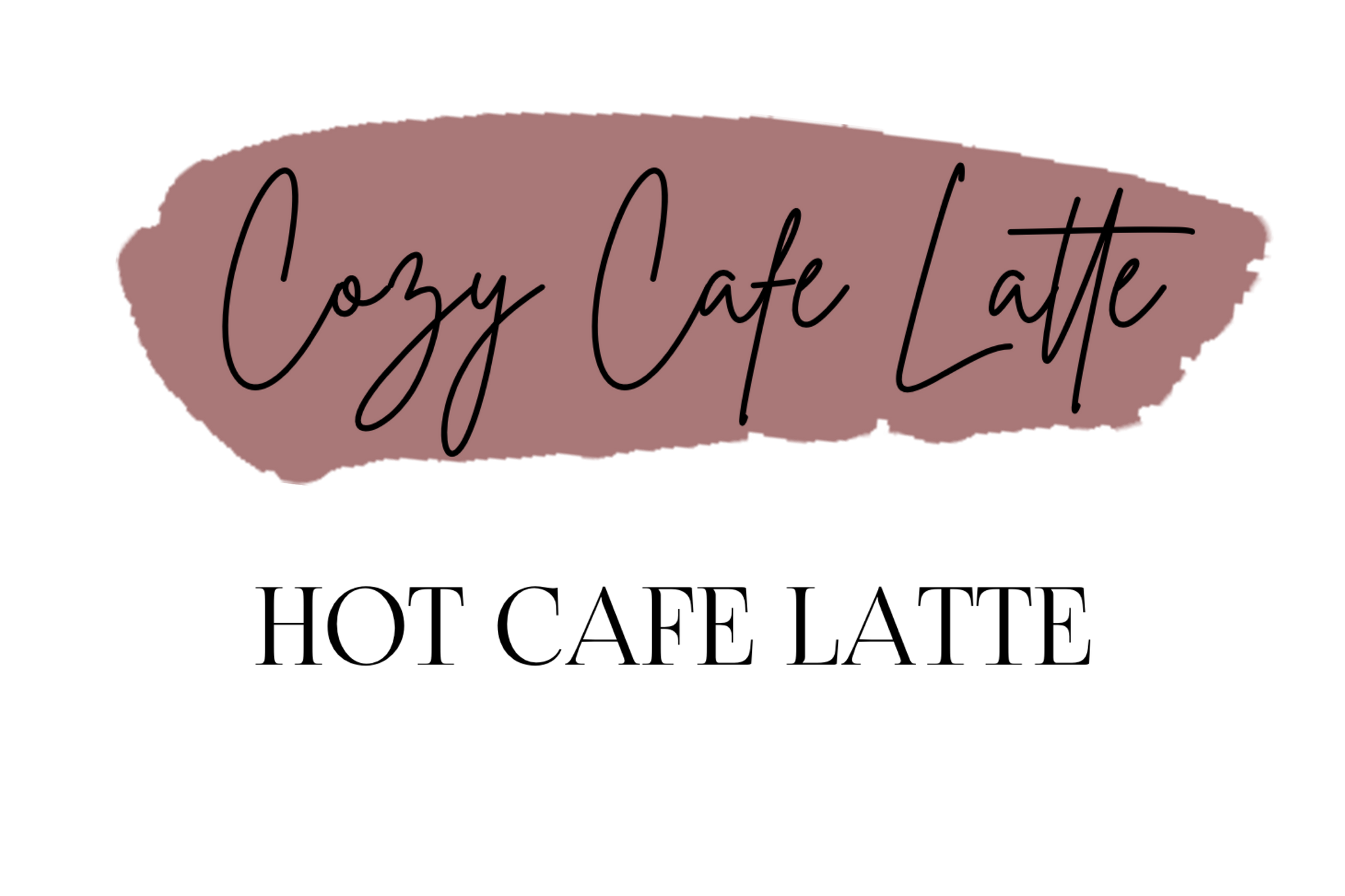 Cozy Cafe Latte