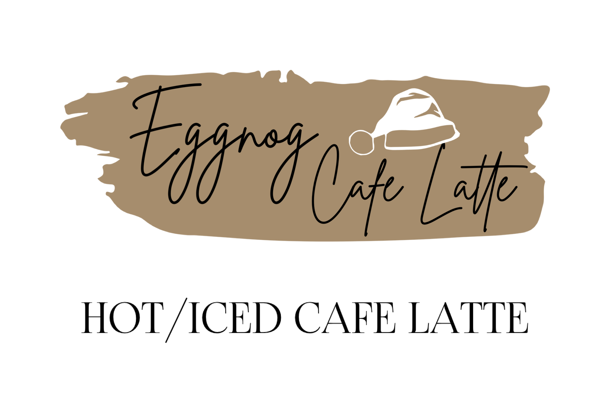 Eggnog Cafe Latte