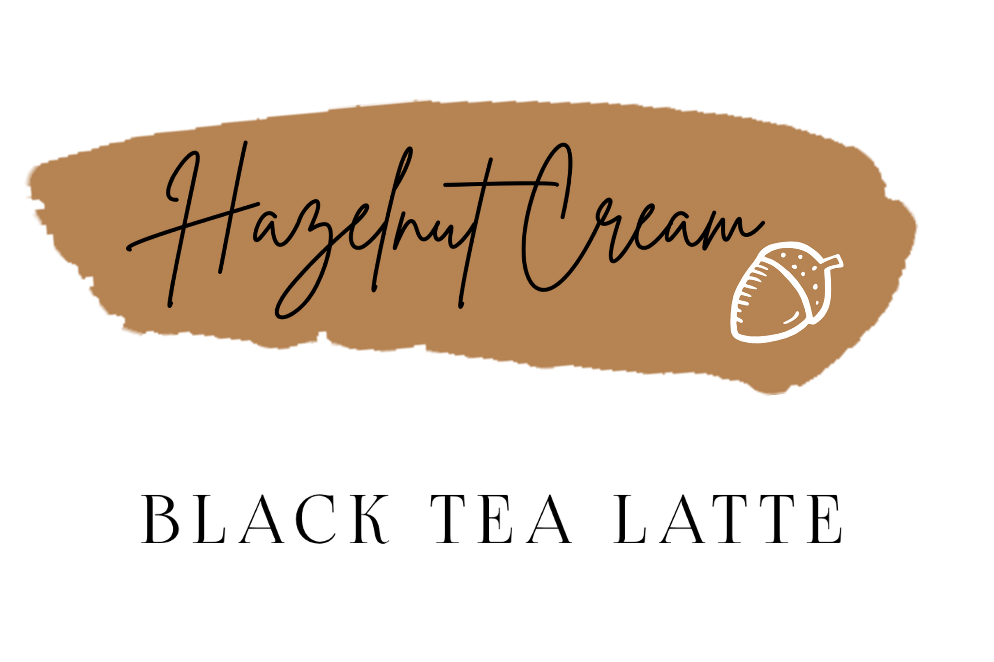 Hazelnut Cream Tea Latte