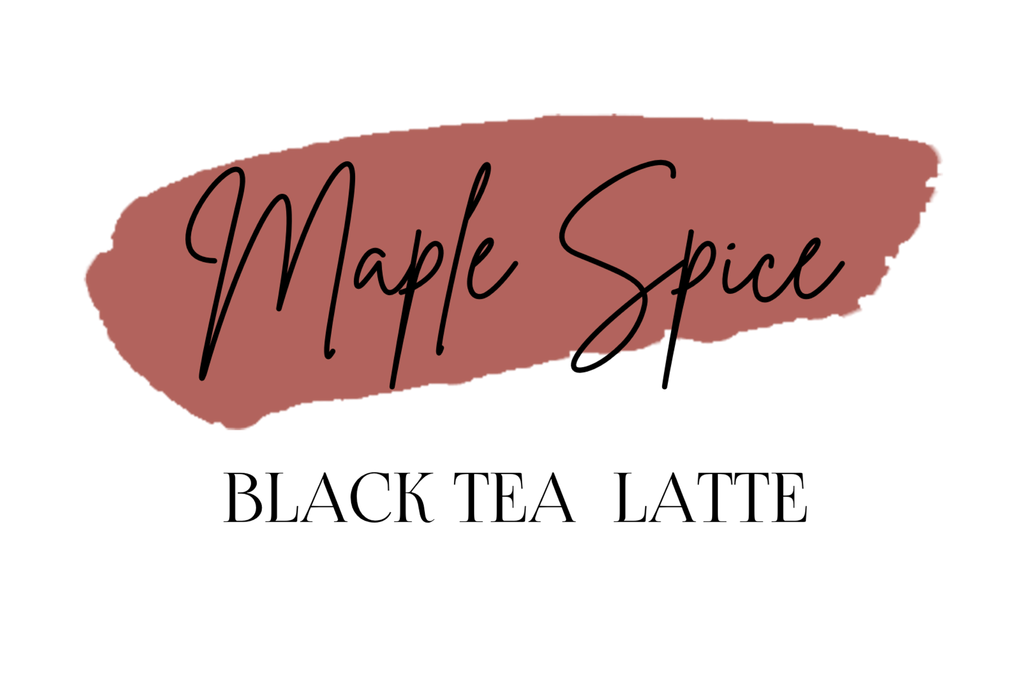 Maple Spice Tea Latte