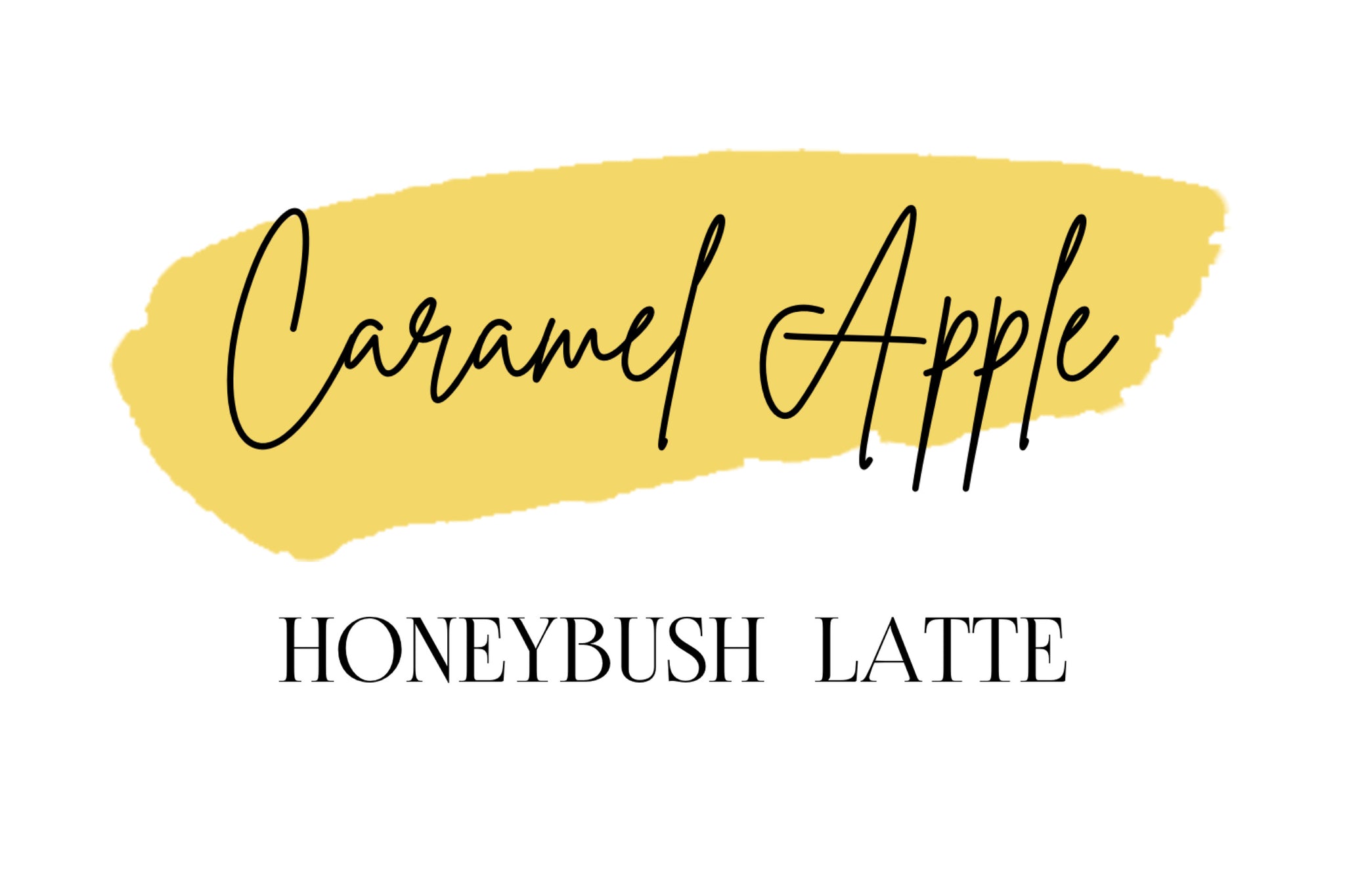 Caramel Apple Honeybush Latte